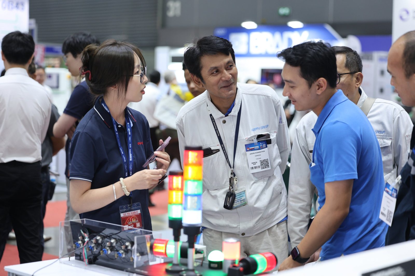 曼谷 BITEC 展览中心 NEPCON 盛况 - 东盟地区规模领先的电子制造、元器件组装及测试技术展。