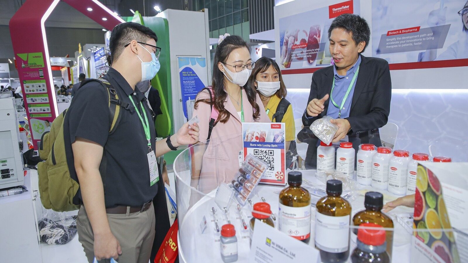 高纯度试剂与生物诊断耗材展区 - 吸引东盟质检院所、跨国药企与科研高校采购代表集中洽谈与批量比选。